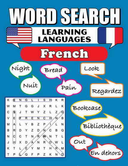 Learning French Word Search Puzzle Book