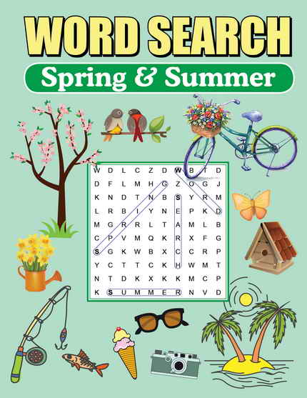 Spring & Summer Word Search Puzzle Book