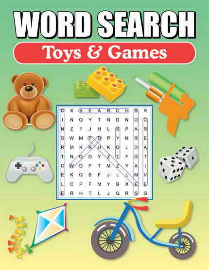 Toys & Games Word Search Puzzle Book