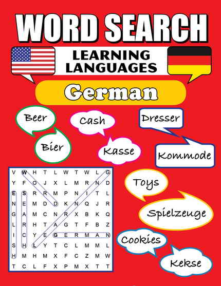 Learning German Word Search Puzzle Book