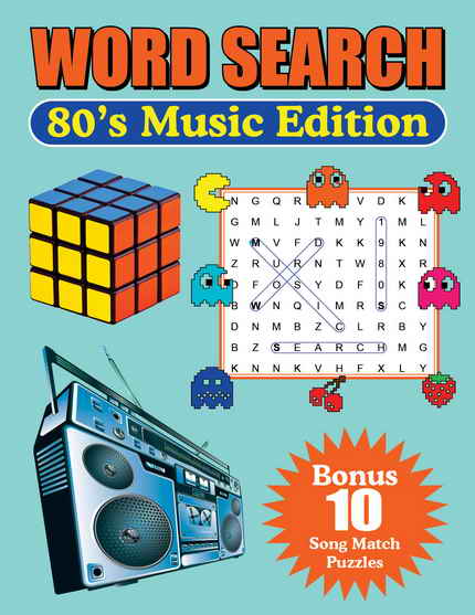 80's Music Word Search Puzzle Book