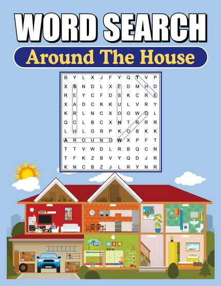 Around the House Word Search Puzzle Book