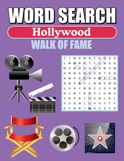 Hollywood Walk of Fame Word Search Puzzle Book