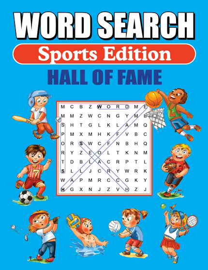 Sports Hall of Fame Word Search Puzzle Book