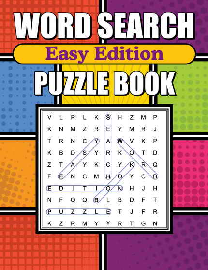 Word Search Easy Edition Word Search Puzzle Book