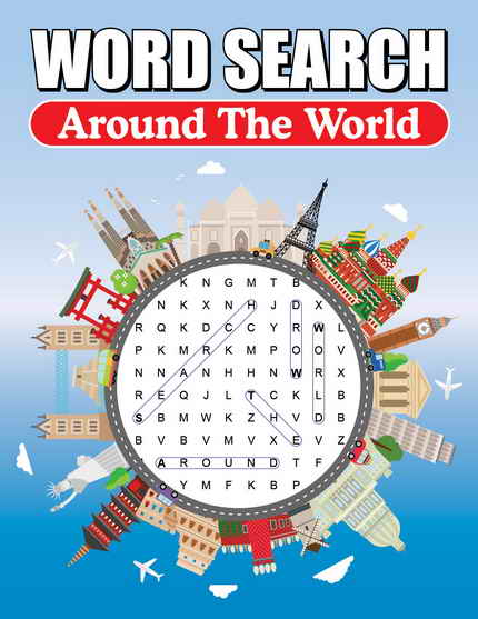 Around The World Word Search Puzzle Book