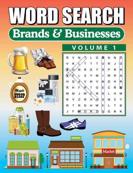 Brands & Businesses Vol 1 Word Search