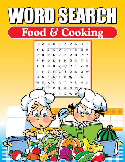 Food & Cooking Word Search Puzzle Book