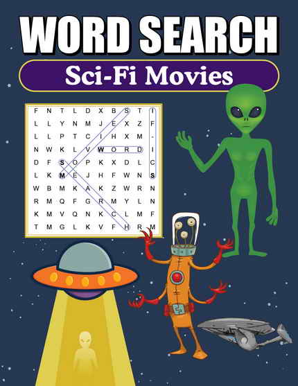 Sci-Fi Movies Word Search Puzzle Book