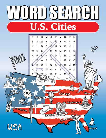 US Cities Word Search Puzzle Book