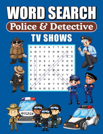 Police & Detective TV Classics Word Search Puzzle Book