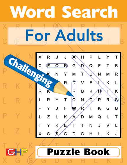 Word Search For Adults