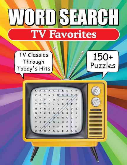 TV Favorites Word Search Puzzle Book