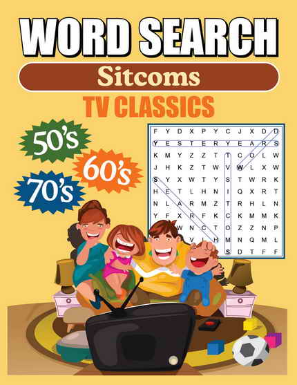 TV Sitcoms Word Search Puzzle Book