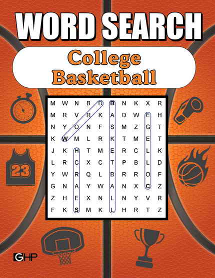 College Basketball Word Search