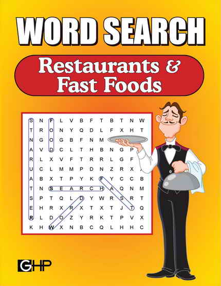 Ultimate Restaurants & Fast Food Word Search